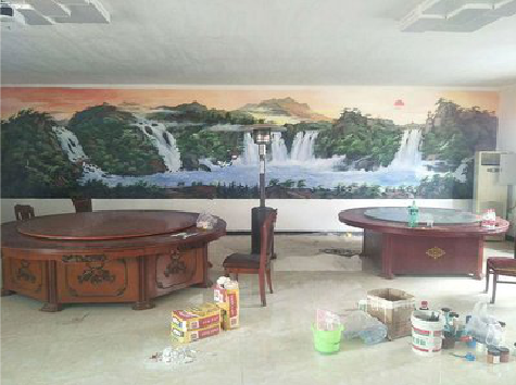 兴平墙绘-写实风景