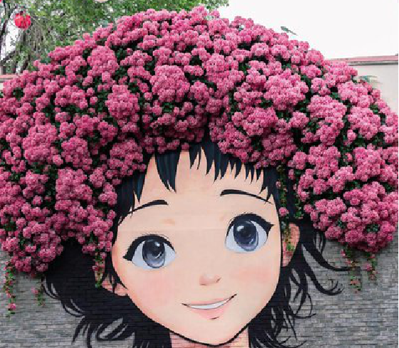 兴平墙体彩绘-网红墙打卡