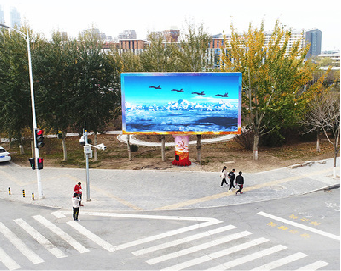 兴平户外大屏广告投放要点。