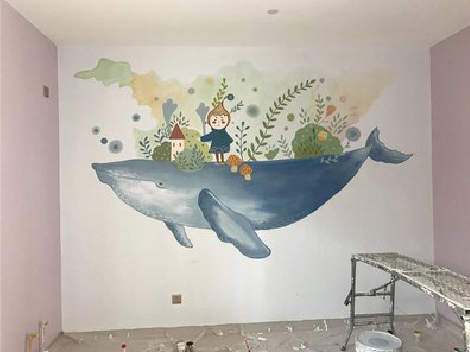 兴平手绘墙的特点及优势。